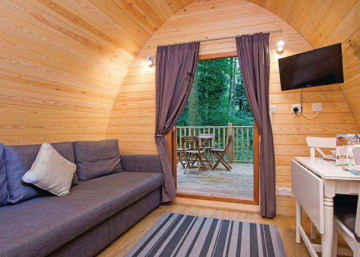 4night West Country woodland pod stay